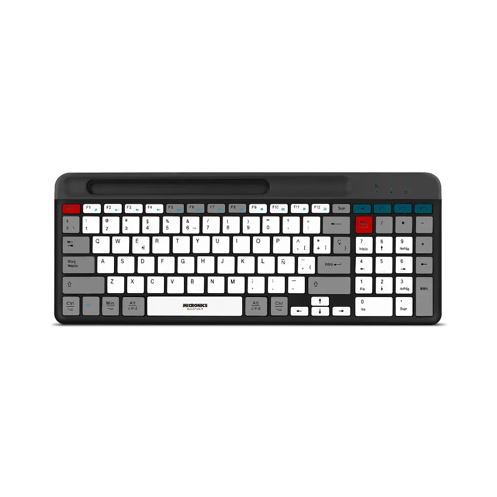 TECLADO INALAMBRICO, MICRONICS QUANTUM 2, MICK600-M2, WIFI/BT