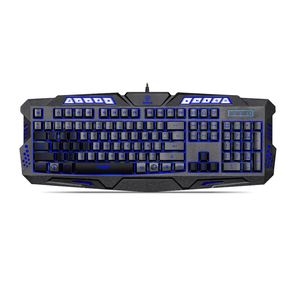 TECLADO GAMER MICRONICS LUMIERE, MIC K701T, USB