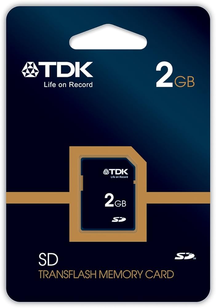 MEMORIA SD TDK 2GB