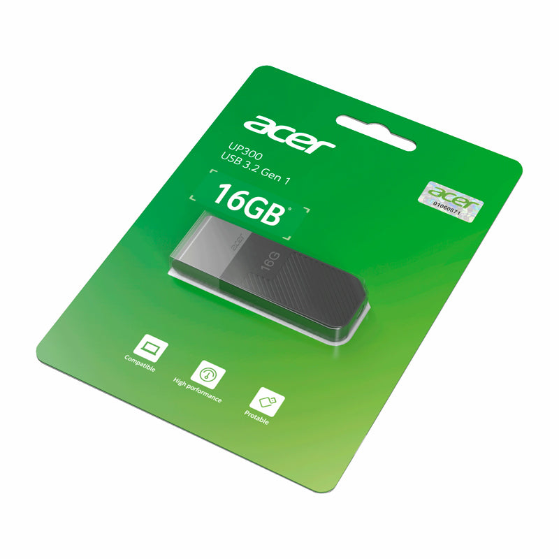 MEMORIA USB ACER UP300,16GB, 3.2 GEN1