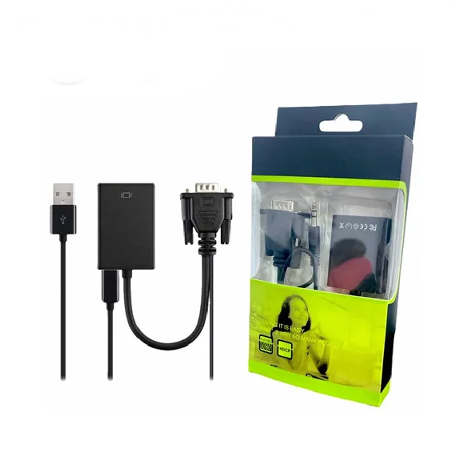 ADAPTADOR VGA BLISTER A HDMI 