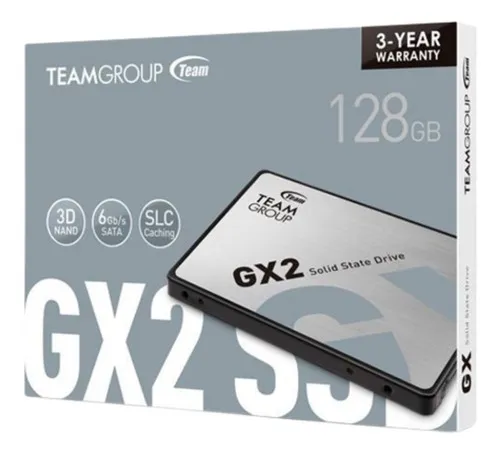 DISCO SOLIDO SSD 128GB TEAMGROUP GX2, 2.5, 6GB/S