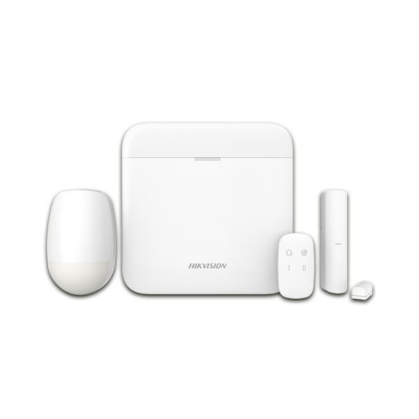 KIT ALARMA WIFI HIKVISION, AX PRO HK-DS-PWA48-KIT-WB, 48 ZONAS, INCL: PANEL, PIR, MAGN Y PULSADOR