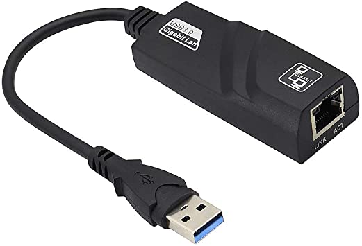 ADAPTADOR DE RED GIGABIT, USB A RJ45, 10/100/1000MBPS