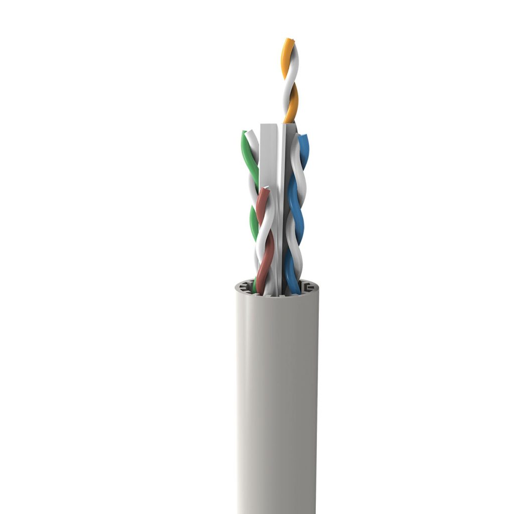 METRO DE CABLE UTP CAT6 SATRA LSZH COBRE, INTERIOR