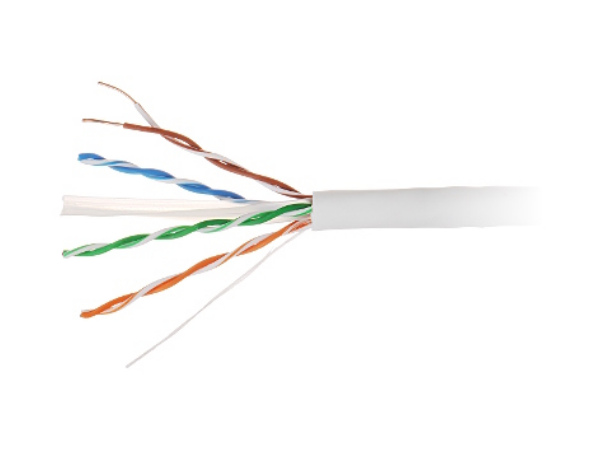 METRO DE CABLE UTP CAT6 DAHUA 23AWG COBRE, INTERIOR