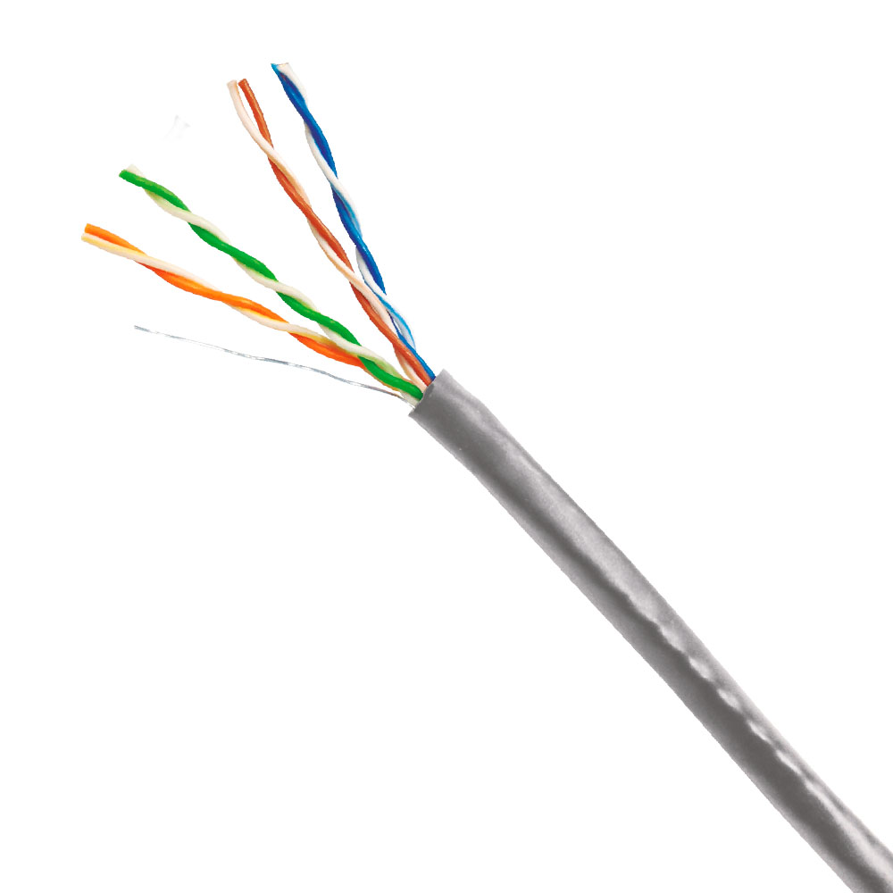 METRO DE CABLE UTP CAT5E LAN CABLE CCA, INTERIOR