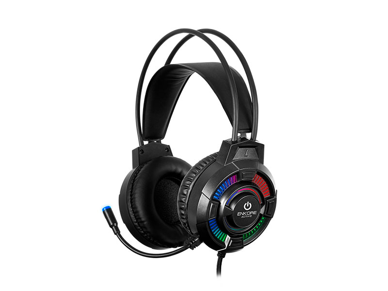 AUDIFONO GAMING ENKORE ACTIVE 5.1, EKHG 1004U, USB