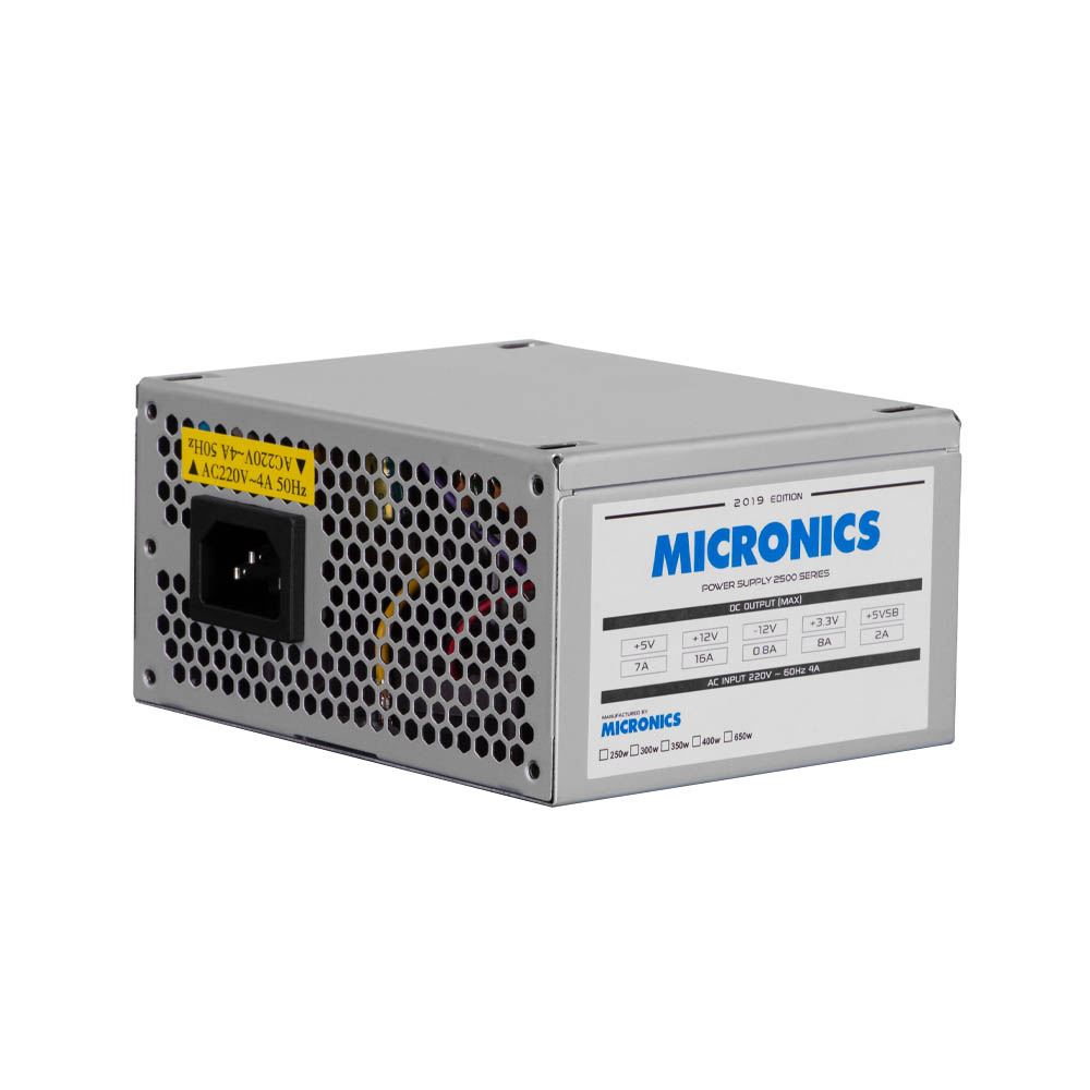 FUENTE DE PODER MICRONICS MICROATX, 250W