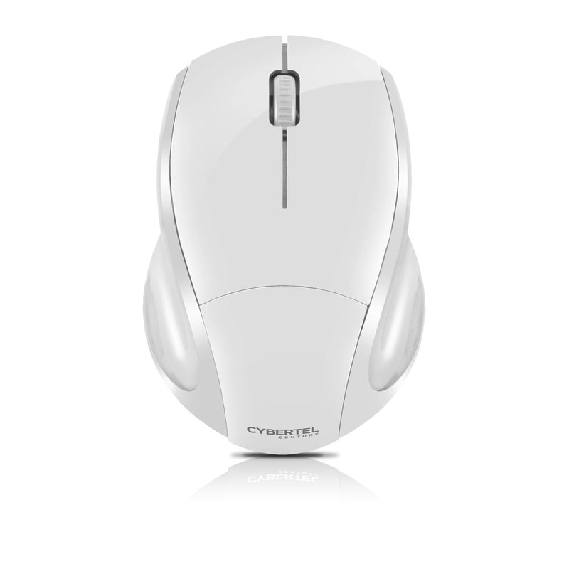 MOUSE INALAMBRICO CYBERTEL CENTURY, M304, BLANCO