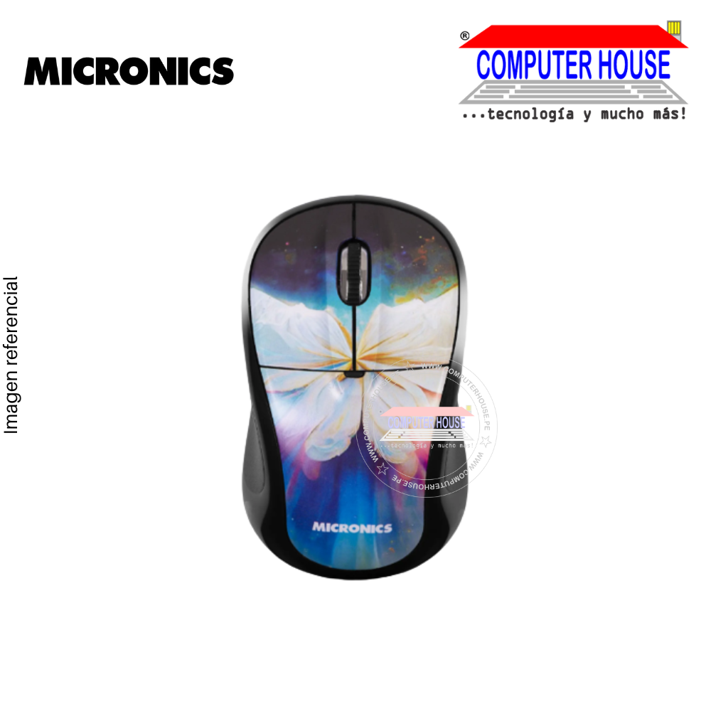 MOUSE INALAMBRICO MICRONICS DIVINE, MIC M726