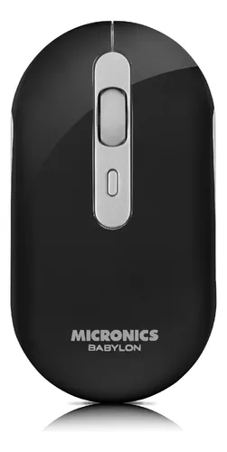 MOUSE INALAMBRICO RECARGABLE MICRONICS BABYLON, MR 721-3M, WIFI/BT, USB C