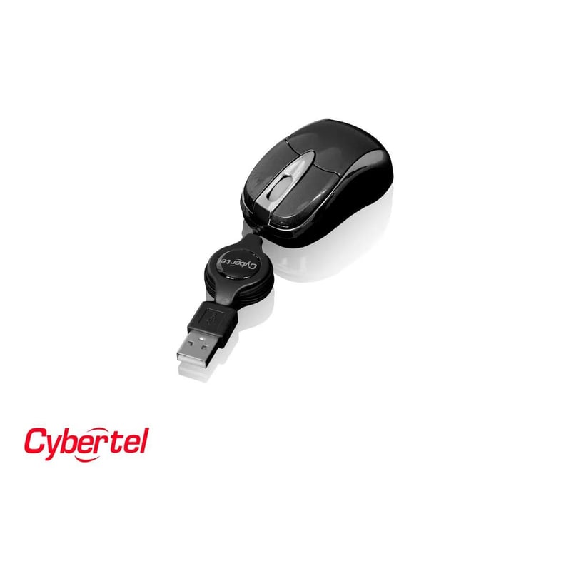 MOUSE RETRACTAIL CYBERTEL BRAVIO, CYB M216