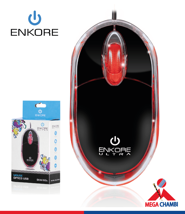 MOUSE ENKORE ULTRA, EKM 100S