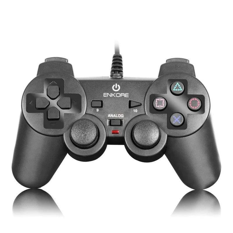 MANDO PARA PC, GAME PAD USB ENKORE ENG 1000P, VIBRACION