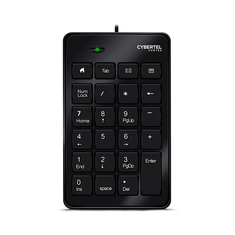 TECLADO NUMERICO CYBERTEL VORTEX, CYB K300, USB