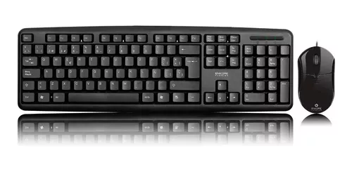 KIT TECLADO Y MOUSE ENKORE FUSSION, ENT 502, USB