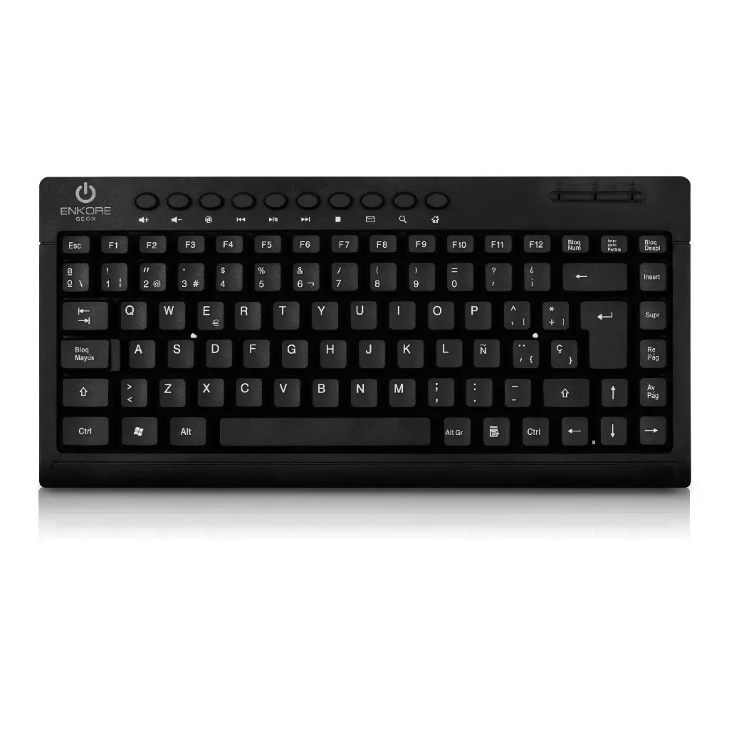 TECLADO SLIM ENKORE GEOX, ENK 303, USB