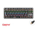 TECLADO MECANICO CYBERTEL EXPLORER, GK 1002, USB