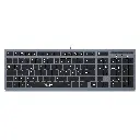 TECLADO MICRONICS MILANO, MIC K704X, USB