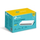 SWITCH TP-LINK TL-LS1008D, 8 PUERTOS BASE 10/100MBPS, CASE PLATICO