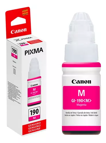 Tinta Canon GI - 190 M, magenta 70ml, caja