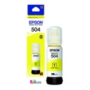 Tinta Epson 504, amarillo, 70ml, caja