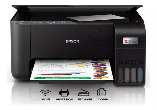 Impresora Multifuncional Epson EcoTank L3250, Imprime/Escanea/Copia/WIFI.