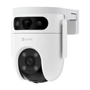 CAMARA EXTERIOR DUAL, EZVIZ H9C WIFI/RJ45 5MP+5MP 3K