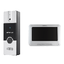 KIT VIDEOPORTERO ANALOGO HIKVISION DS-KIS202T, PANTALLA LCD 7" C/ APERTURA), PORTERO CON CAMARA Y BOTON, RELAY DE APERTURA DE CERRADURA ELECTRICA