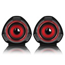 PARLANTE PARA COMPUTADORA MICRONICS RHAPSODY+ MIC S315R, ROJO 
