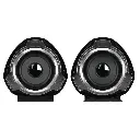 PARLANTE PARA COMPUTADORA MICRONICS RHAPSODY+ MIC S315G, NEGRO