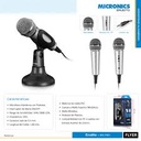 MICROFONO ALAMBRICO MICRONICS ERUDITO MIC P801, JACK 3.5MM
