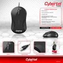 MOUSE CYBERTEL THOR, CYB M100K, NEGRO