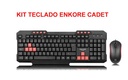KIT TECLADO Y MOUSE ENKORE CADET, ENT 315, USB